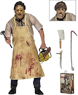 YCYL Texas Chainsaw Massacre Action Figure Toys - 7" Ultimate Leatherface Action Figure, Horror Model Ornaments Doll Halloween Birthday Gift