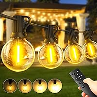 30 Metri Esterno Luci Giardino Catena - LED Lampadine Luminosa Gazebo Filo Illuminazione