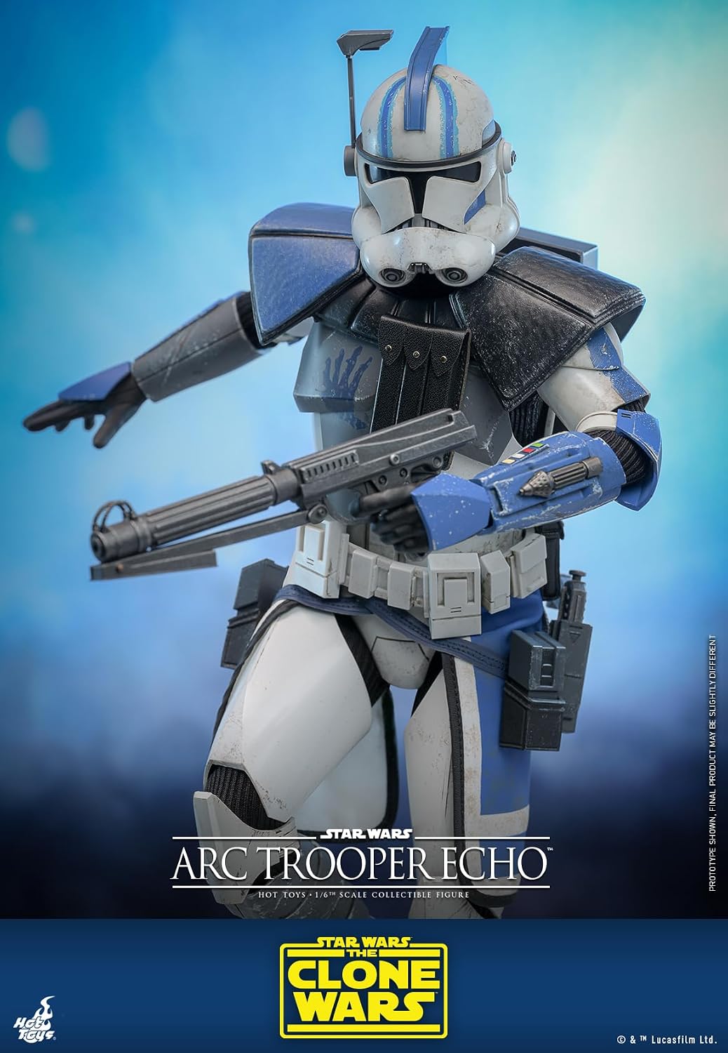 TV Masterpiece Star Wars: The Clone Wars ARC Trooper Echo 1/6 Scale Figure