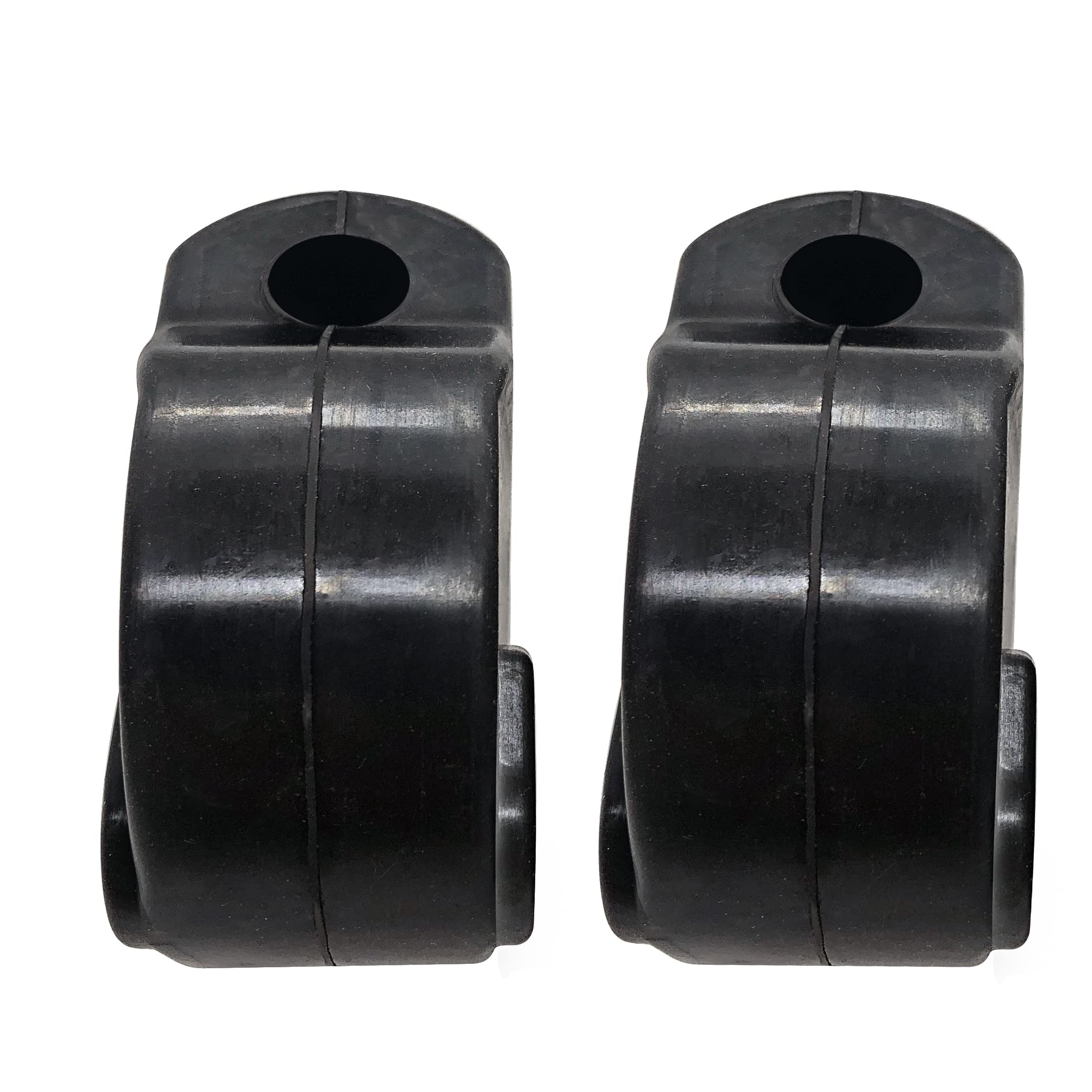 Exhaust Hanger Insulators Auto Parts Bushing Muffler Reduce Vibration Mount Bracket 12mm ID 2 Holes Vehicle's Hangers, Pack of 2