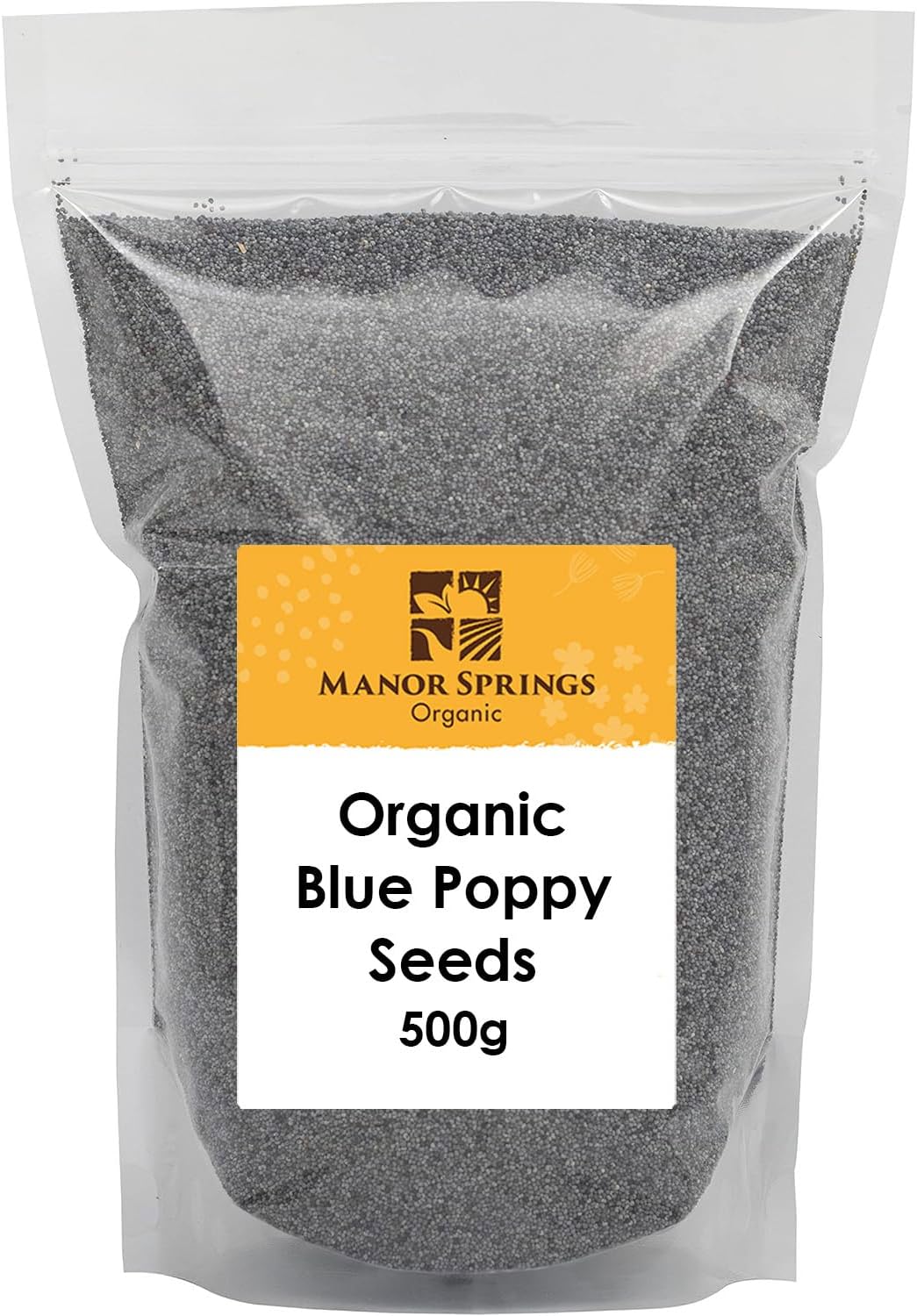 Organic Blue Poppy Seeds (500g)