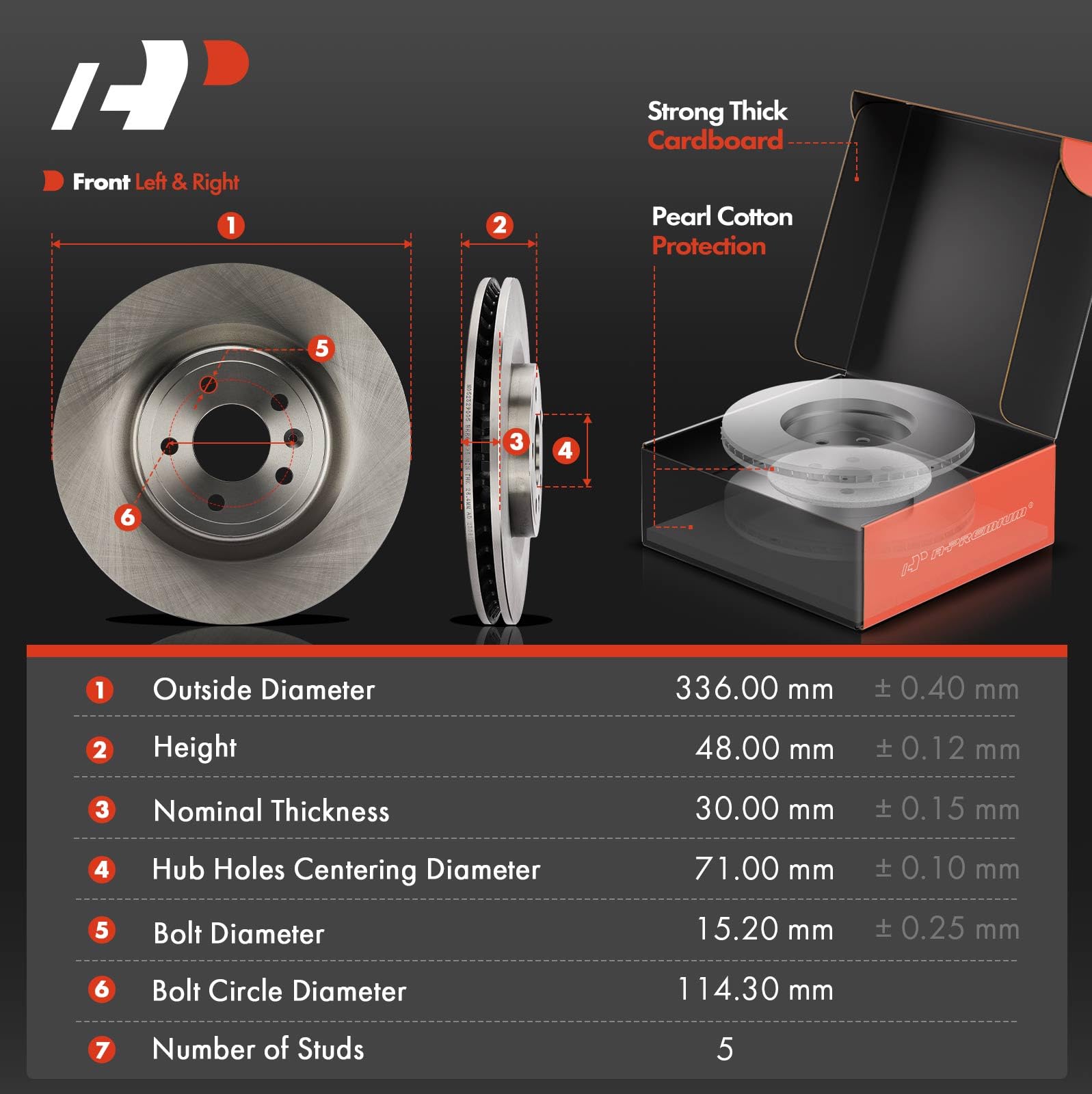 Rotores De Freno De Disco Para 2012 Ford Mustang - EBay