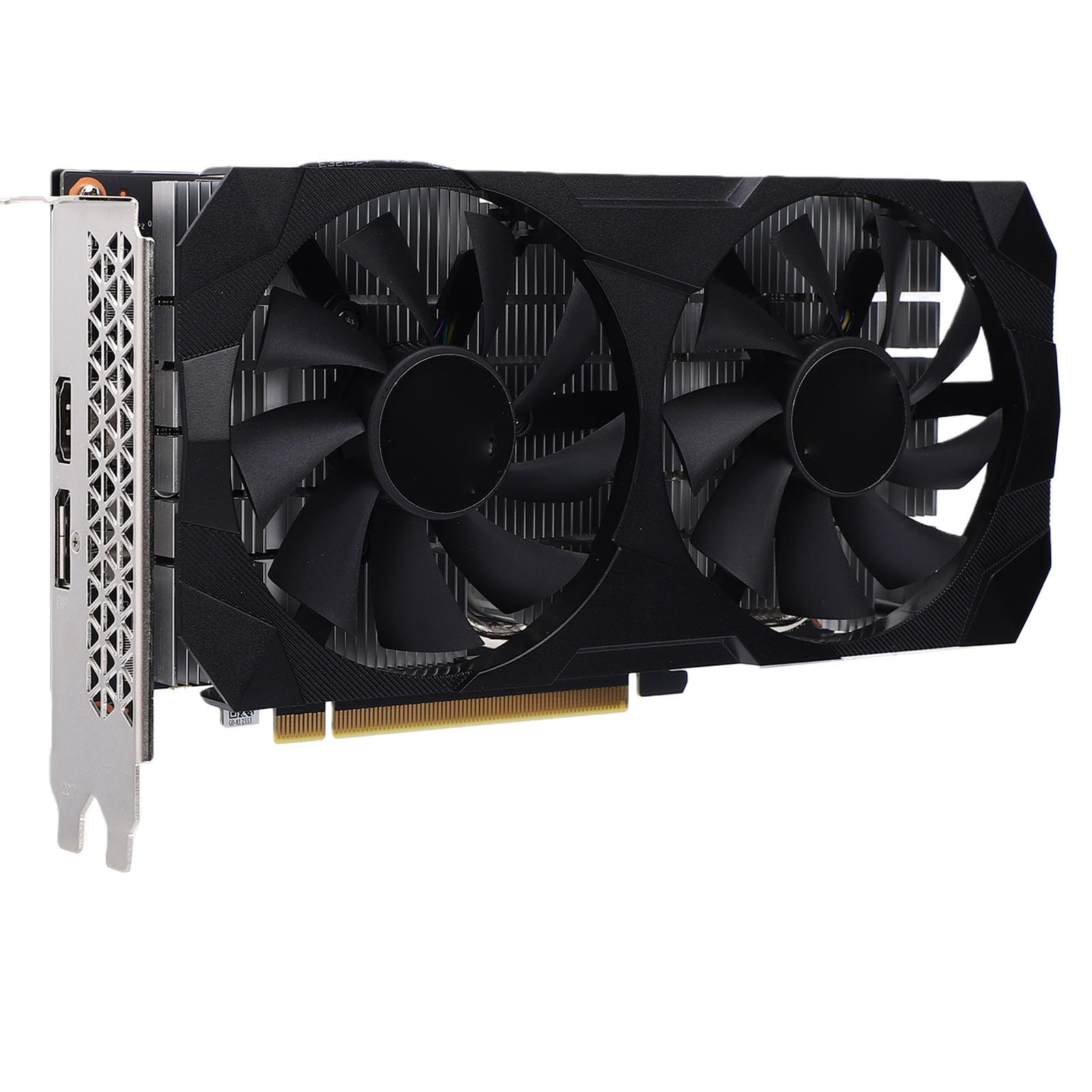 Karta Graficzna 1660Ti 6 GB Pamięci GDDR6 192-bitowy Podwójny Wentylator Komputer Stacjonarny Karta Graficzna do Gier Obsługuje Gry 1080 P z DisplayPort