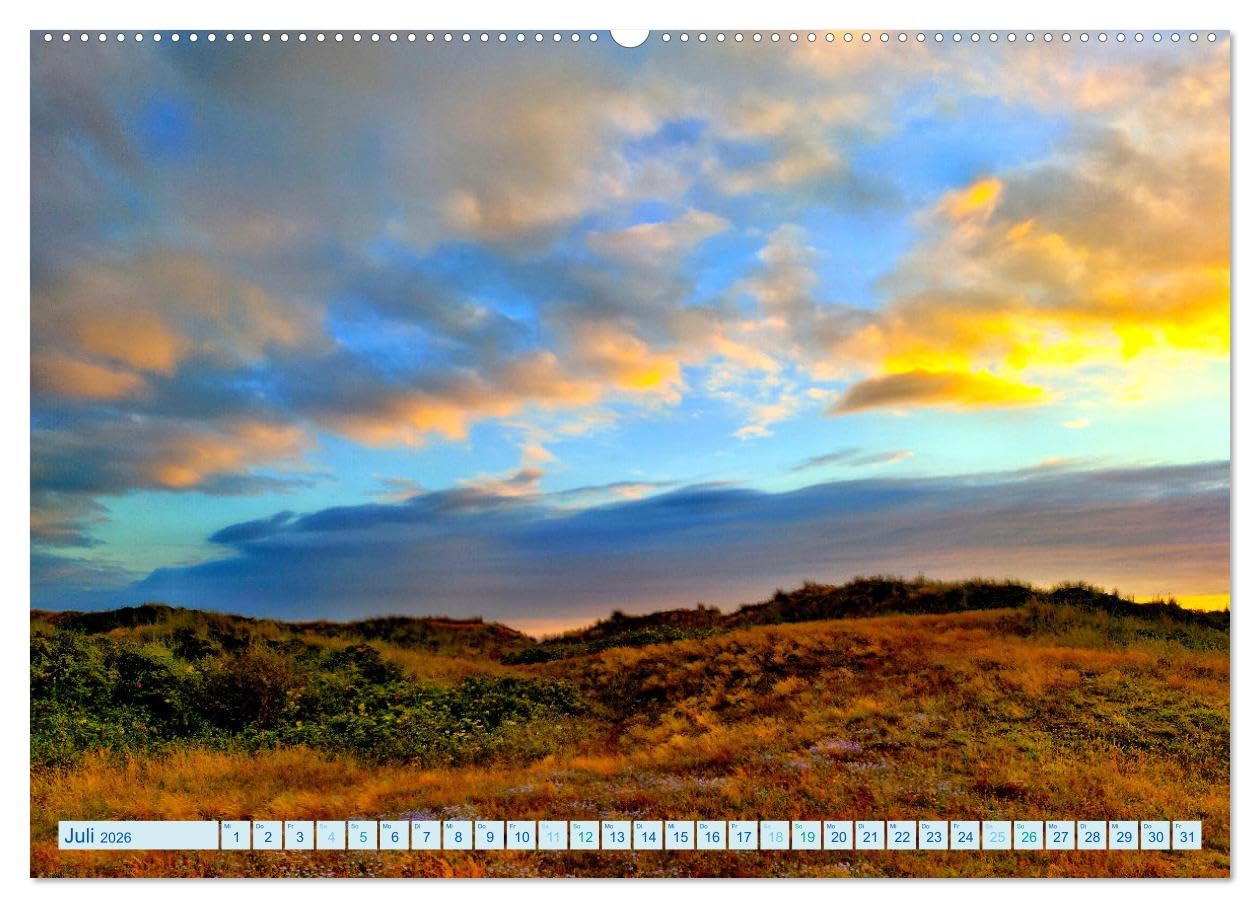 Beach Light Inspiration (hochwertiger Premium Wandkalender 2026 DIN A2 quer), Kunstdruck in Hochglanz: Strand Motivation, Lichtzauber (CALVENDO Natur)