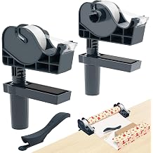 3-in-1 Tabletop Wrapping Paper Holder with Gift Wrap Cutter &Tape Dispenser