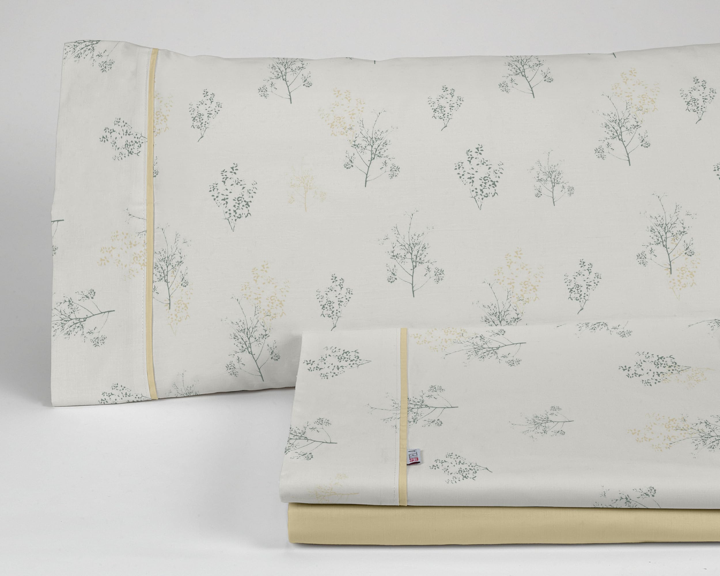 Housse de couette bleu seersucker Amán pour lit 150