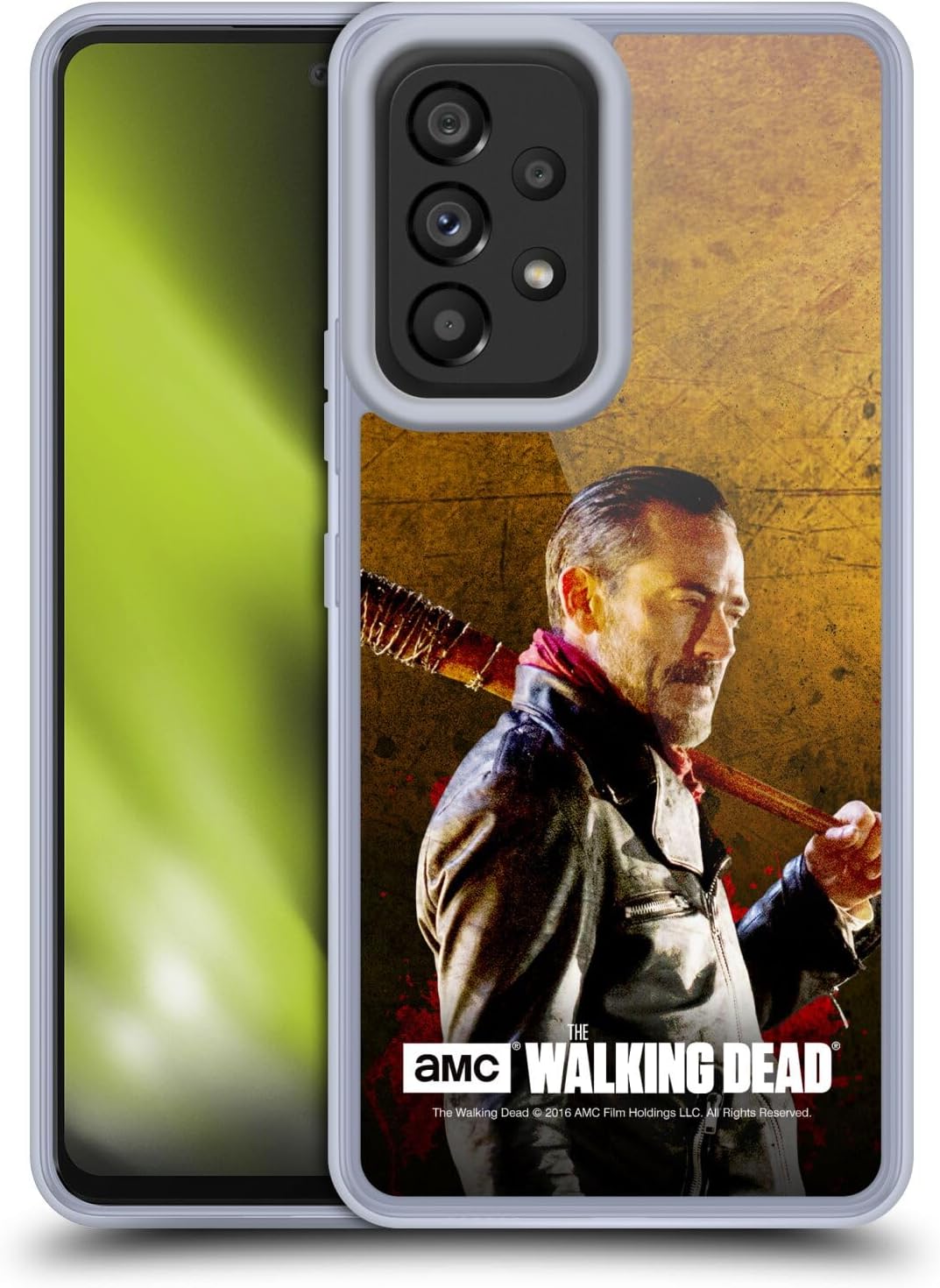 Head Case Designs Officially Licensed AMC The Walking Dead Lucille 1 Negan Soft Gel Case Compatible with Samsung Galaxy A53 5G (2022)