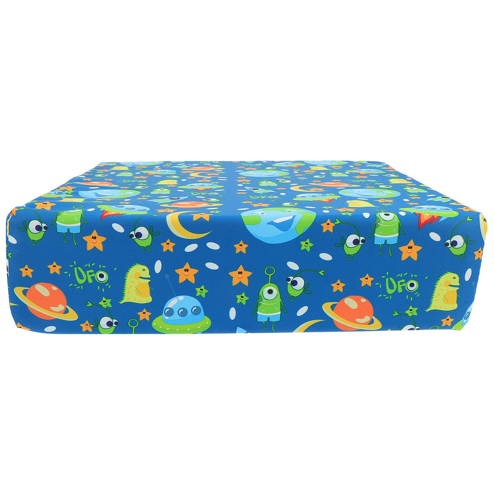 SHINEOFI Cojín Elevador para Silla Infantil Almohadilla Gruesa 32X32X8 CM en Azul Espacial Accesorio para Comedor de Asiento Acolchado para Ñiño