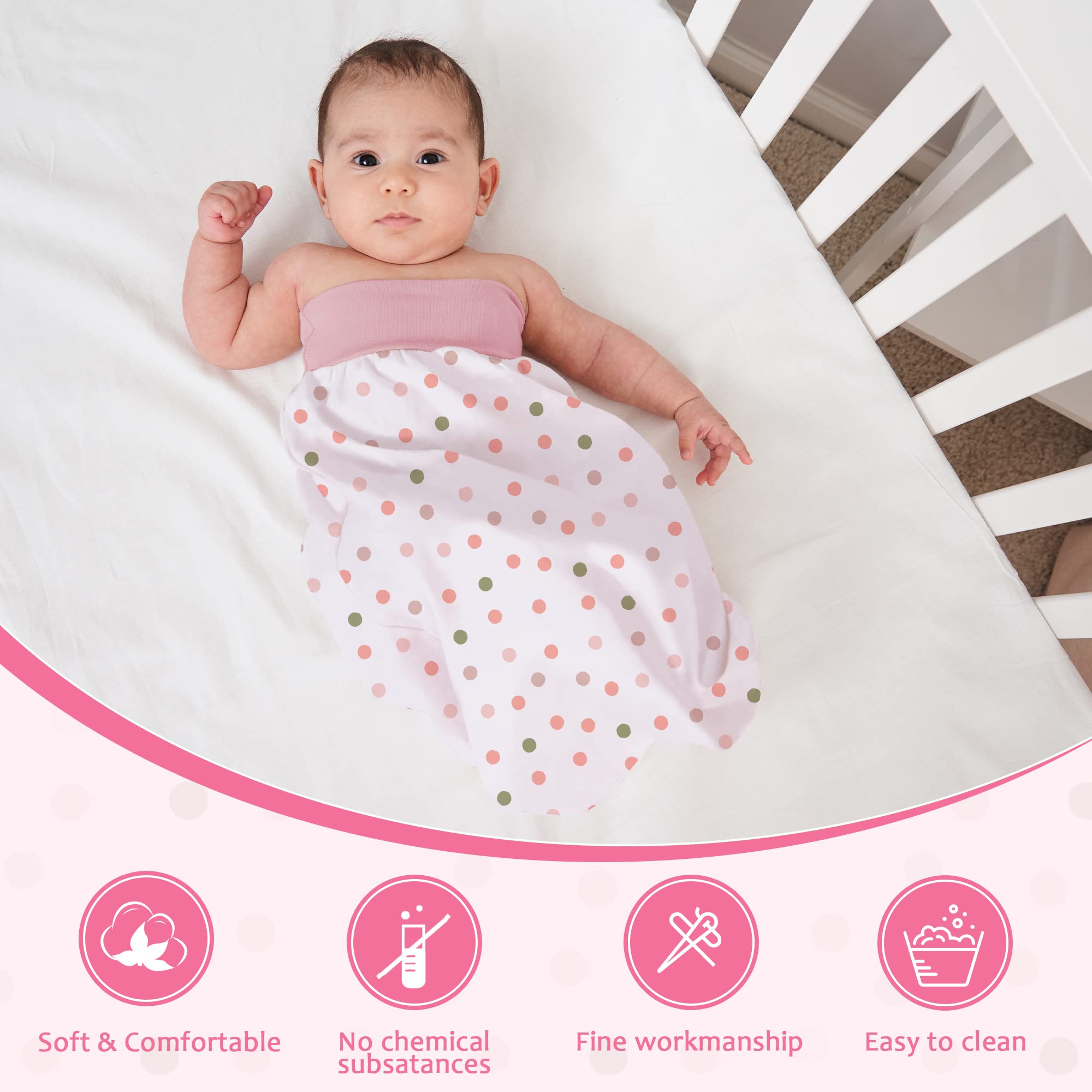 Sacco Nanna Estivo 0,5 Tog - 100% Cotone, Con Elastico In Vita, Per Neonati 6-12 Mesi, Unisex