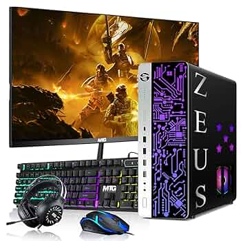 hp - コンパクトゲーミングPC i5/gtx1050ti/SSD/Windows11 Amazon.co.jp: 【整備済み品】WaffleMK ゲームPC タワー型