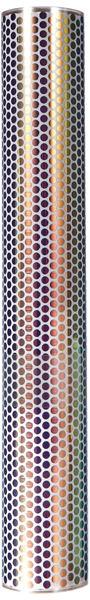 Vinyle HTV Cricut thermocollant holographique mosaïque Aurora pour personnalisation textile 30,5cm