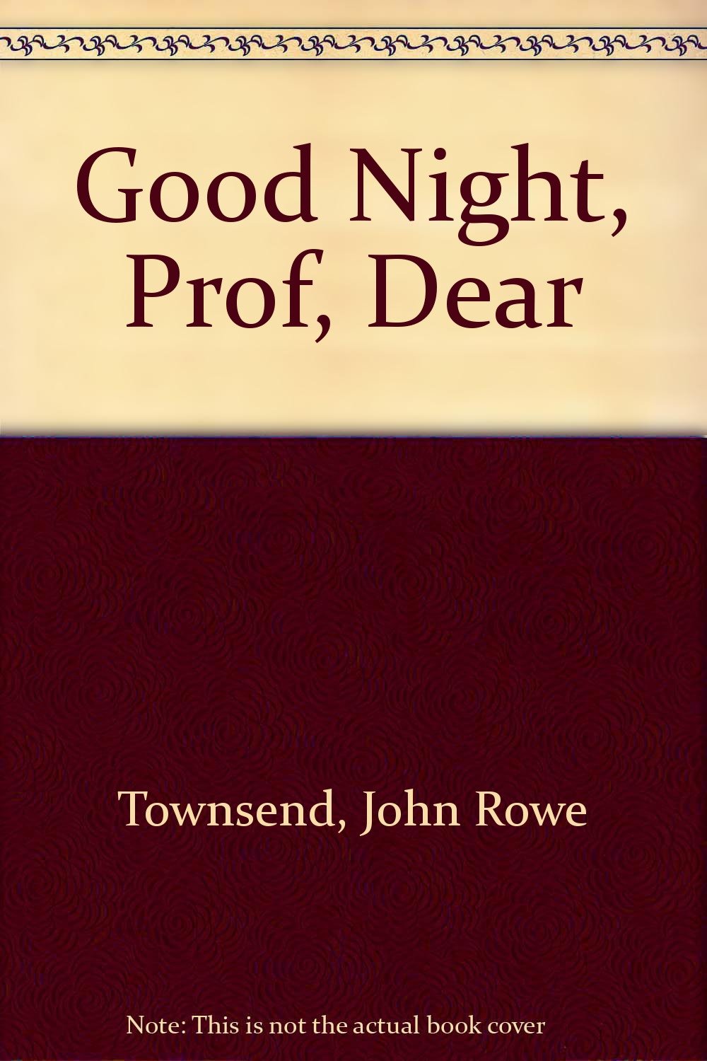 Buy Good Night, Prof, Dear — BookShops.in