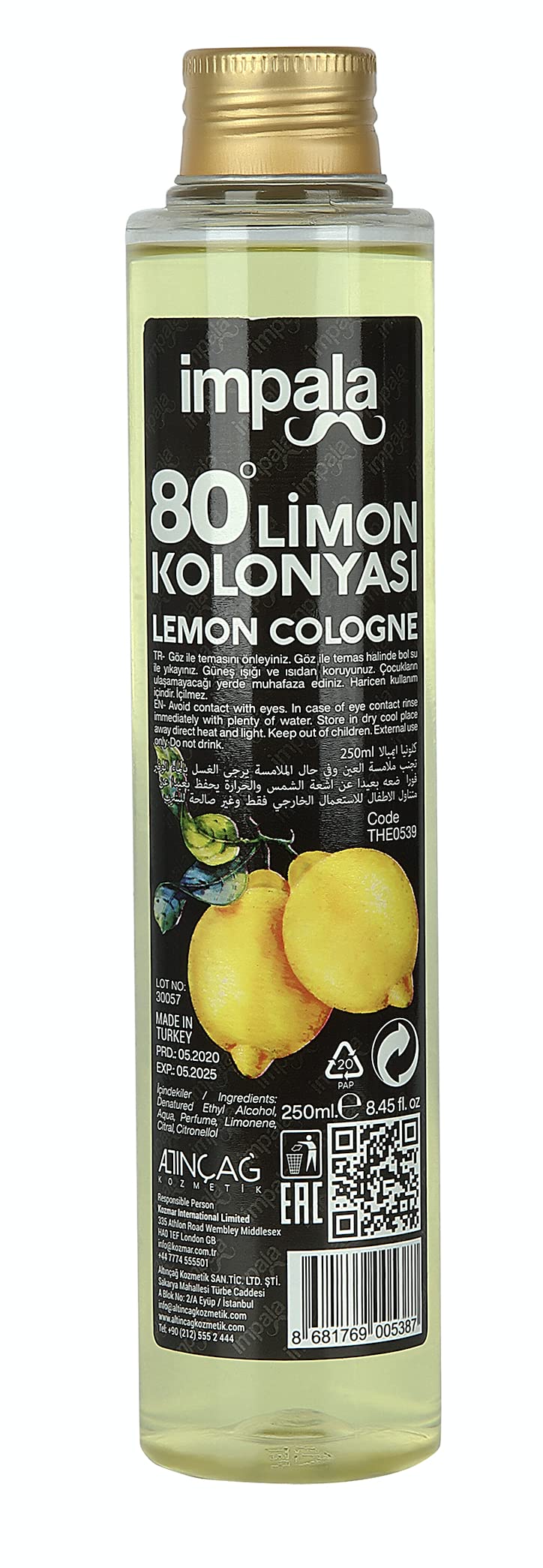 IMPALA Kolonya 250 ml