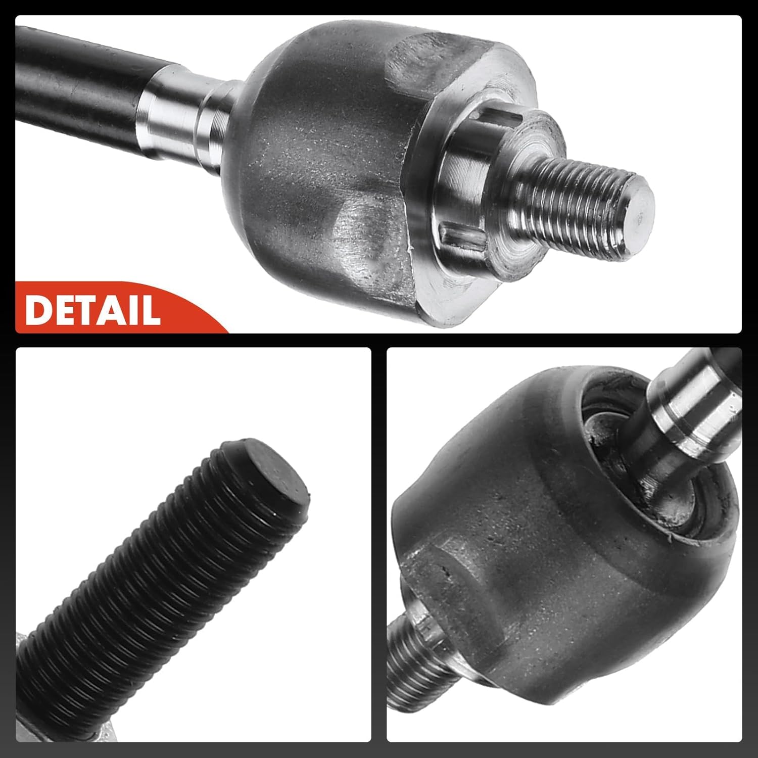 A-Premium 2 x Front Inner Tie Rod Ends, Compatible with Honda Civic 1996 1997 1998 1999 2000