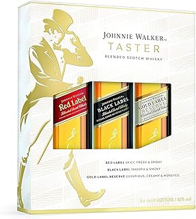 Johnnie Walker Blended Scotch Whisky Exploration Giftpack 3 x 5cl