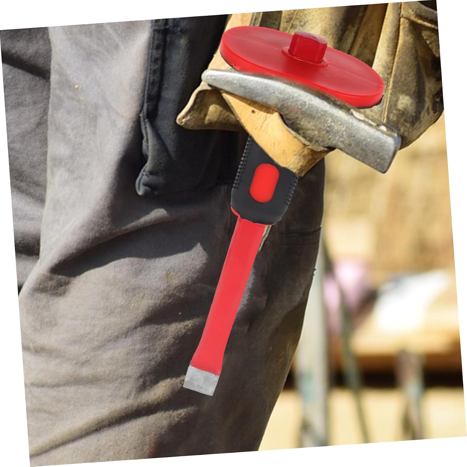 Vaguelly Professional Concrete Chisel Rock Chisel Heavy Duty Masonry Tool for Carving and Demolition