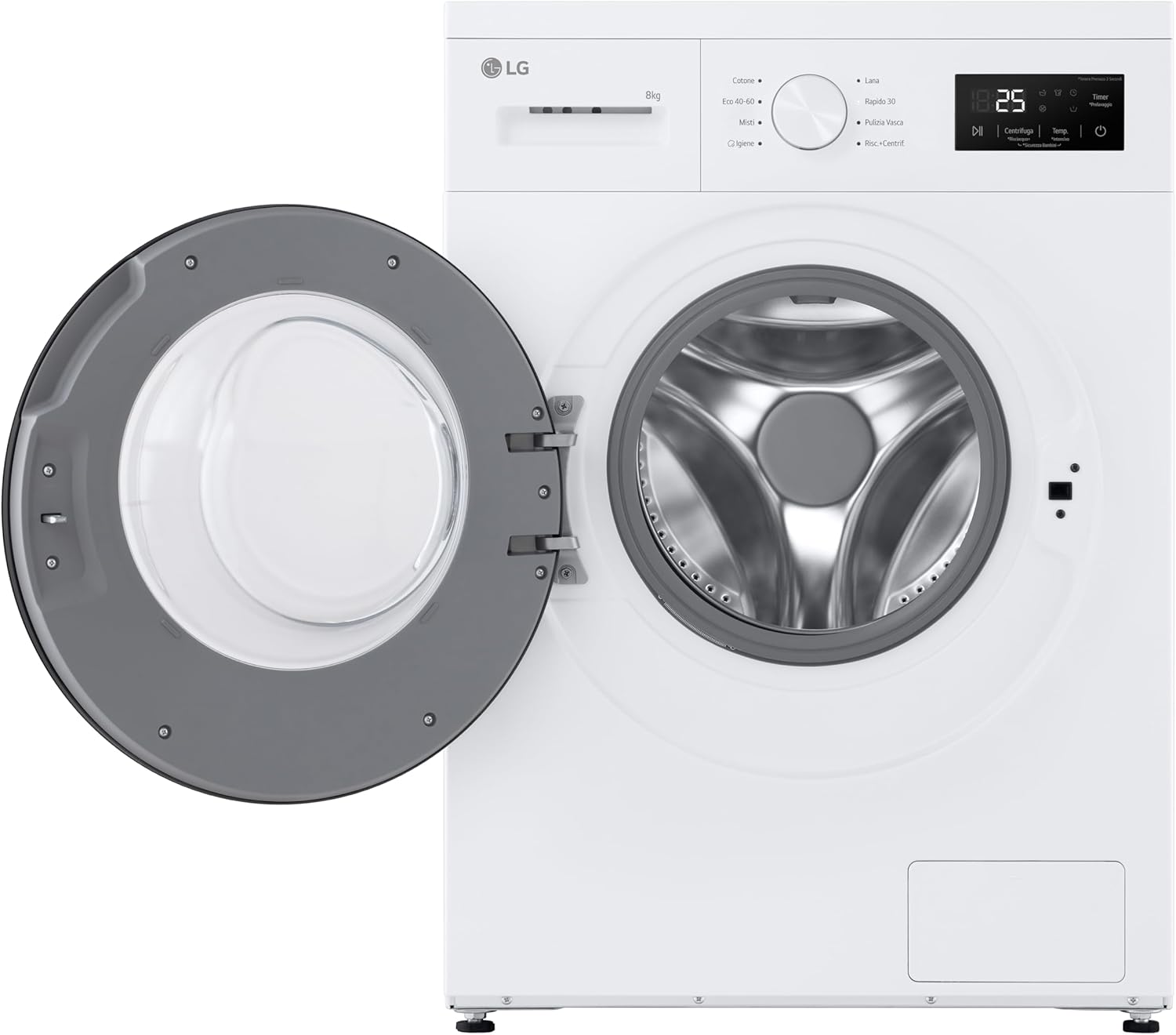 Recensione Lavatrice LG F4NA10S8NWK: Efficienza e Design Minimalista