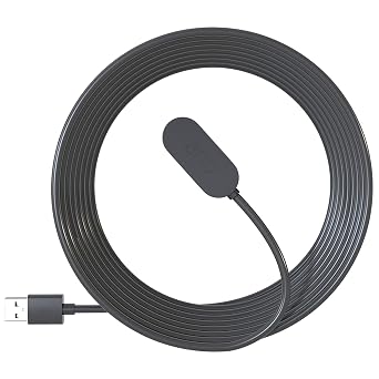 Arlo Indoor Magnetic Charging Cable - 8 ft Certified Accessory for Pro 5S 2K, 4, 3, 4 XL, Ultra 2, Ultra 2 XL, Go 2 and Floodlight Cameras - Black VMA5001C