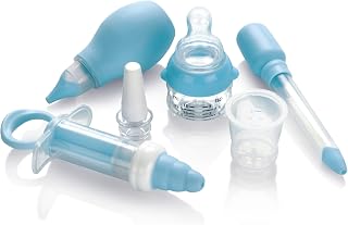 Nuby Small 6-Piece Medical Kit for Healthy Baby, Infant, Child, Nursery Care, Colors May Vary