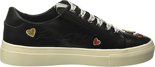 Vista 6 de Karl Lagerfeld Womens Cate Pins Lace Up Platform Sneaker