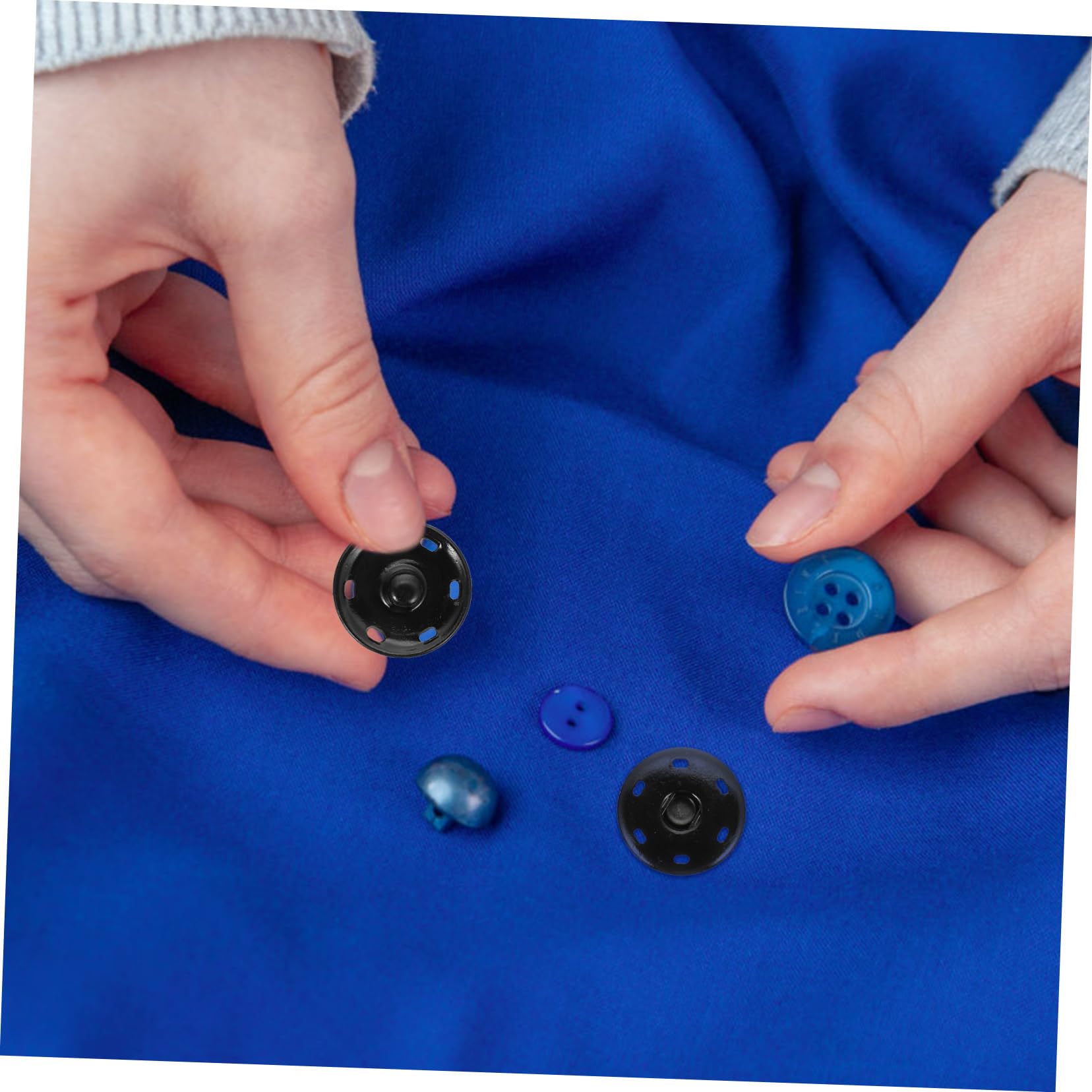 SHINEOFI 100stücke Druckknöpfe Für Nähprojekte Robuste Und Langlebige Knöpfe Für Jacken Jeans Und Taschen Einfache Montage Und Elegantes Design
