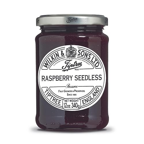 Tiptree Raspberry Seedless Preserve, 12 oz Jar (Pack of 1)