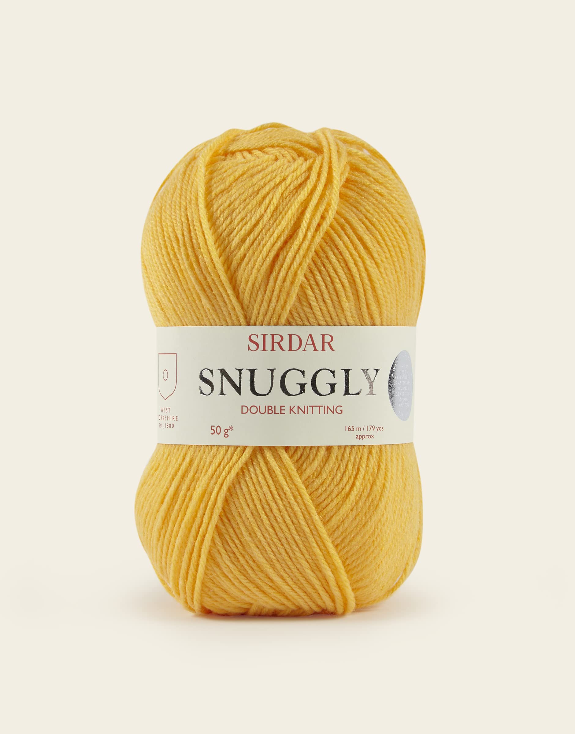 SirdarSnuggly DK, Custard (528), 50g