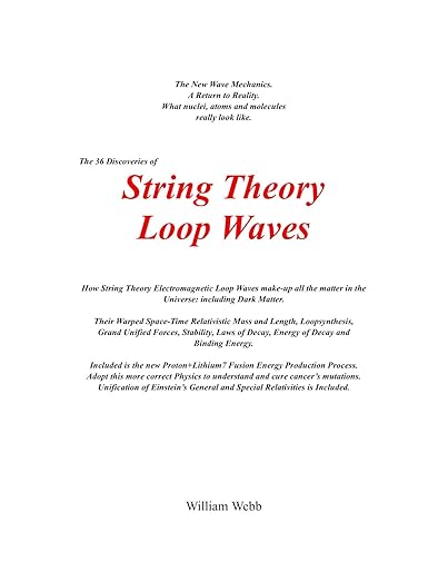 Amazon | String Theory Loop Waves: The New Wave Mechanics. A Return to ...