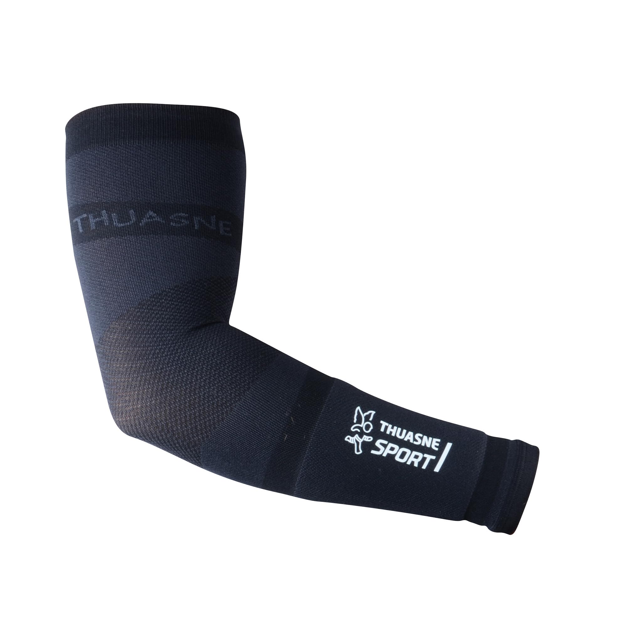 Thuasne - Manchettes de Bras Performance - Manchons Sport de Compression Dégressive - Bandeau Éponge Intégré - Confort Anatomique - Idéal Sports Collectifs et de Raquette - Taille L Normal