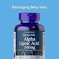 Vista 2 de Puritan's Pride - Ácido alfa lipoico de 300 mg, apoya la salud antioxidante, 120