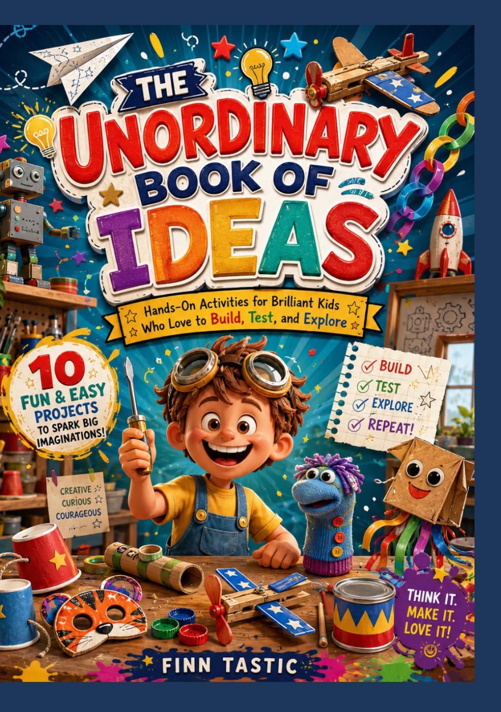 The Unordinary Book of Ideas: Hands-On Activities for Brilliant Kids Who Love to Build, Test, and Explore