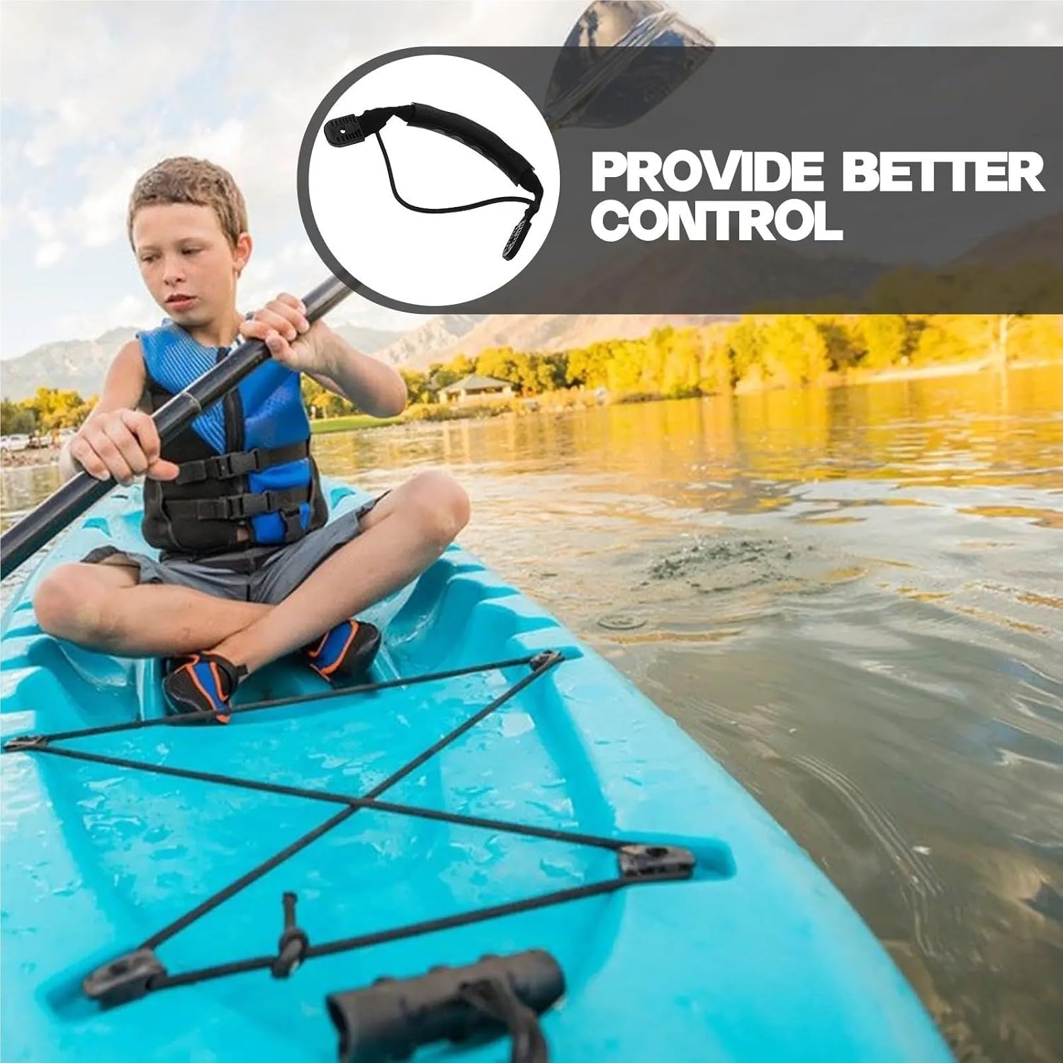 Kayak Carry Handles 4 Pcs Kayak Handle Sturdy Canoe Handles Replace Black Plastic