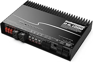 D-6.1200 High-Power 6-Channel DSP Matrix 1200 Watts Car Audio Amplifer with Accubass, Premium High-Fidelity