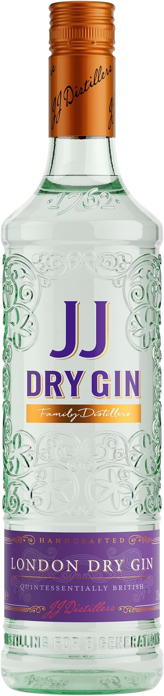 J.J Whitley London Dry Gin 1L