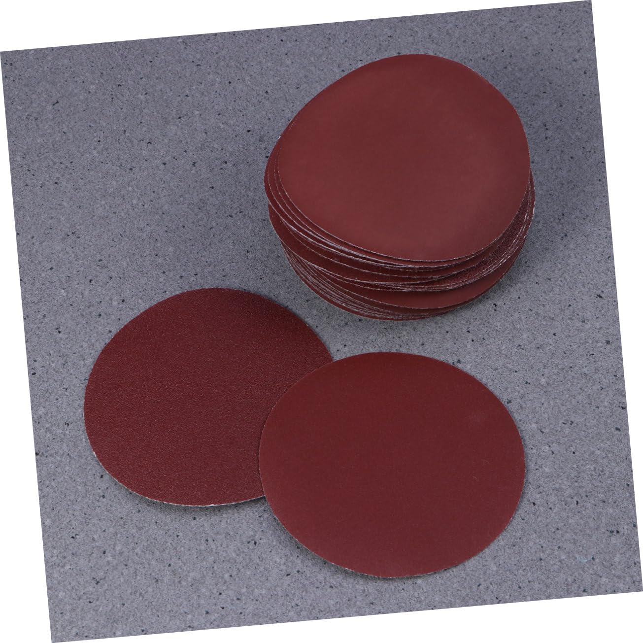 35pcs Mixed Grits Round Sandpaper Discs Self- Sanding Pads for Automotive Sanding Cleaning Applications