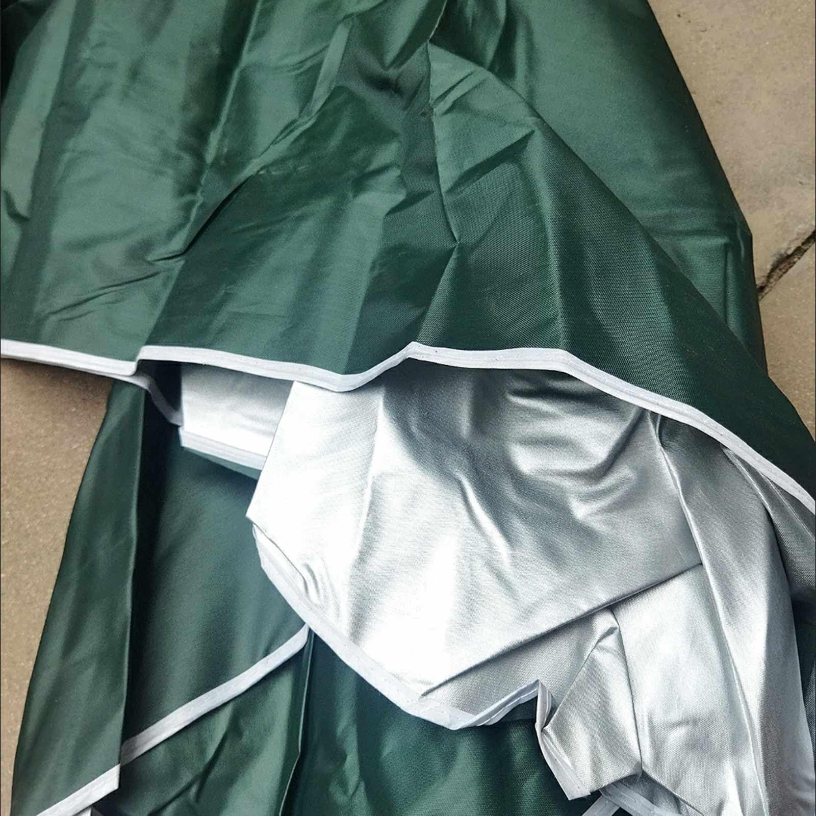 Ombrello di ricambio per ombrellone da esterno a 4 costole, per giardino, mercato, patio, impermeabile, protezione dai raggi UV, blu, 1,8 x 2,2 m