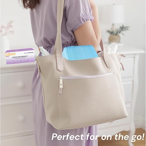 Miniatura 6 de 100 almohadillas desechables de superabsorción, de secado rápido a prueba de fugas, para múltiples usos para bebés, cachorros y adultos, cambiador