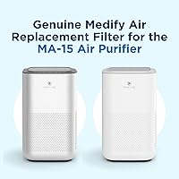Vista 6 de Medify Air MA-15 Genuine Replacement Filter for Allergens, Wildfire Smoke, Dust, Odors, Pollen, Pet Dander 3 in 1 with Pre-filter, H13 HEPA, and