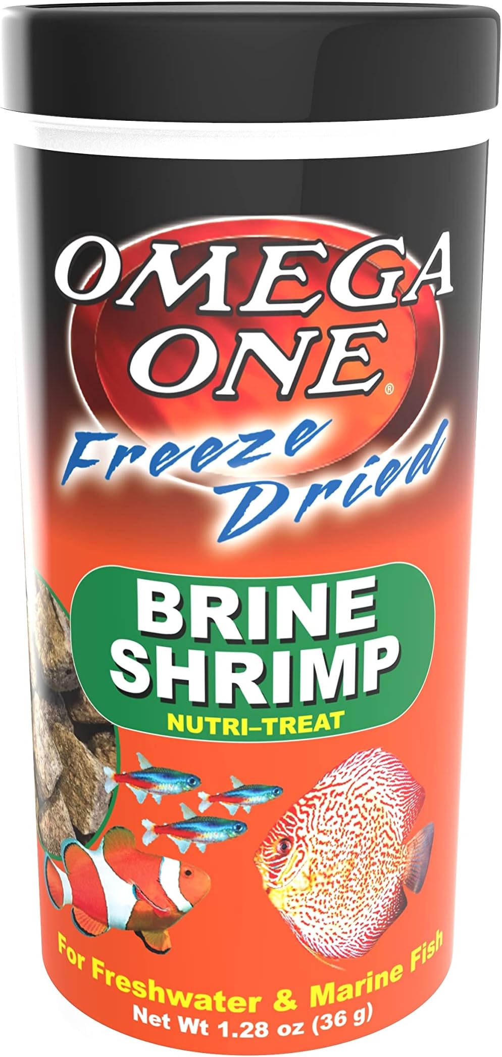 Freeze Dried Brine Shrimp 1.28oz.