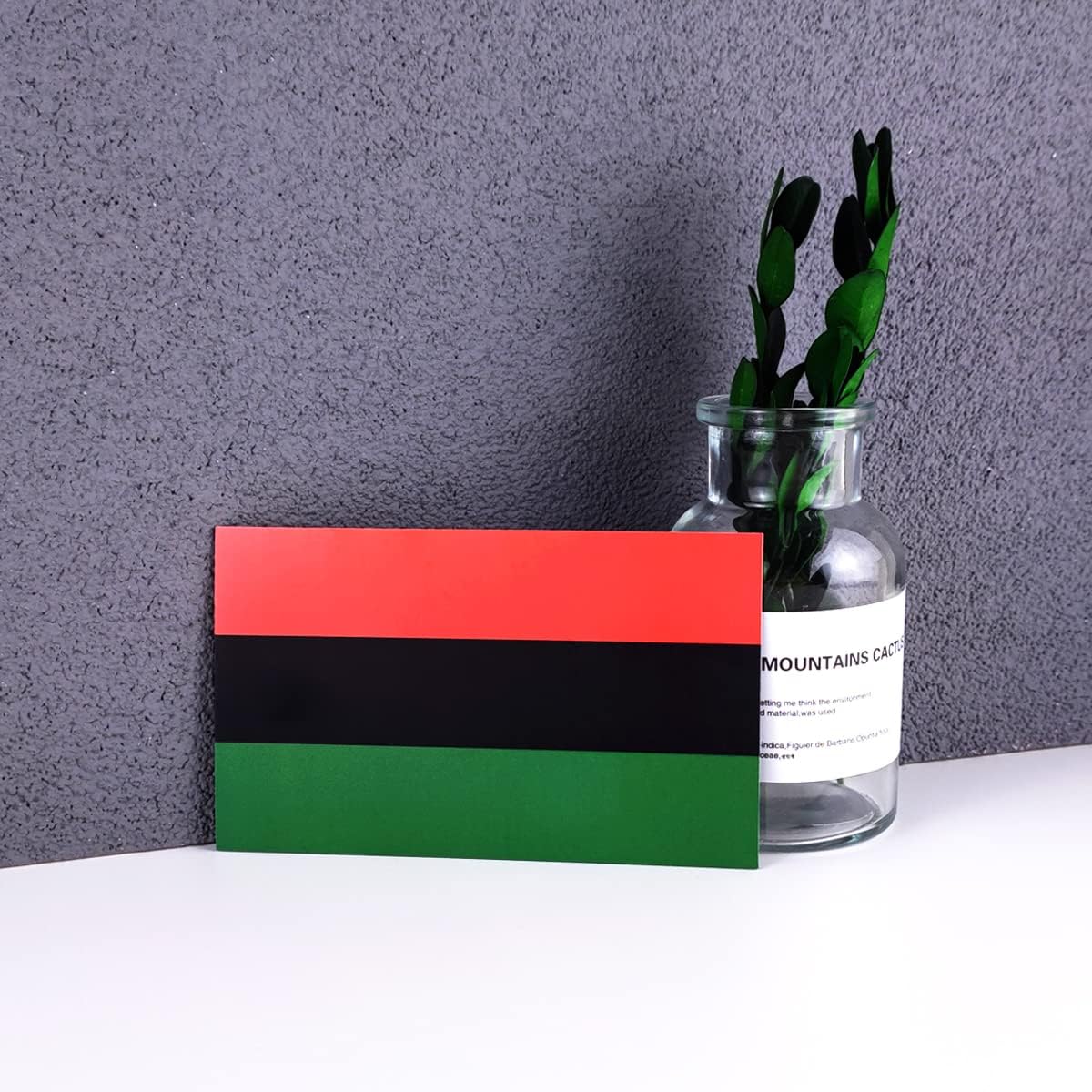 JBCD Calcoanía Agnética De La Bandera Afroaericana Africana, Ián De Liberación Negra, Para