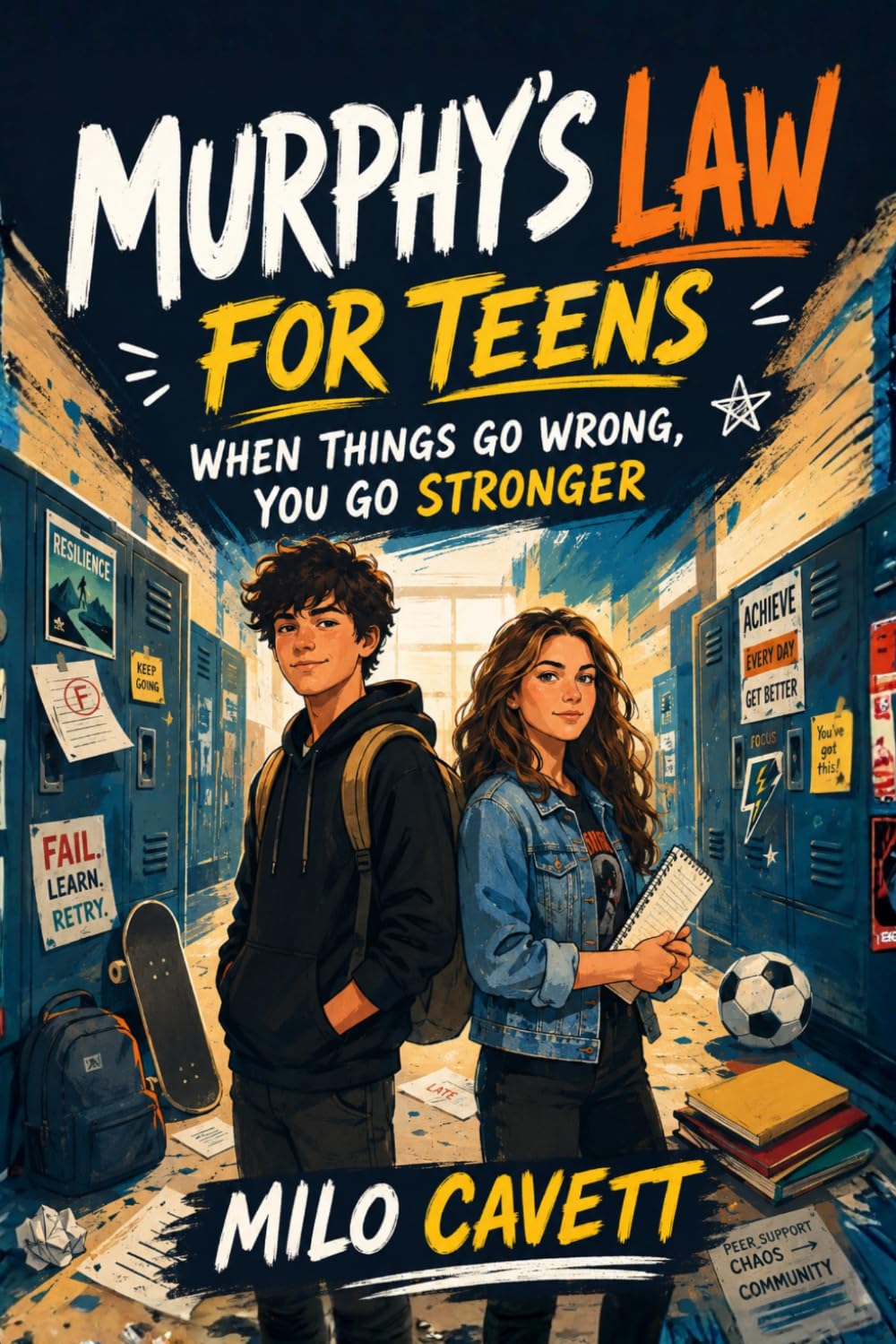 Murphy's Law for Teens: When Things Go Wrong, You Go Stronger - 57 Real-Life Scenarios to Build Confidence, Handle Pressure, and Overcome Any Setback