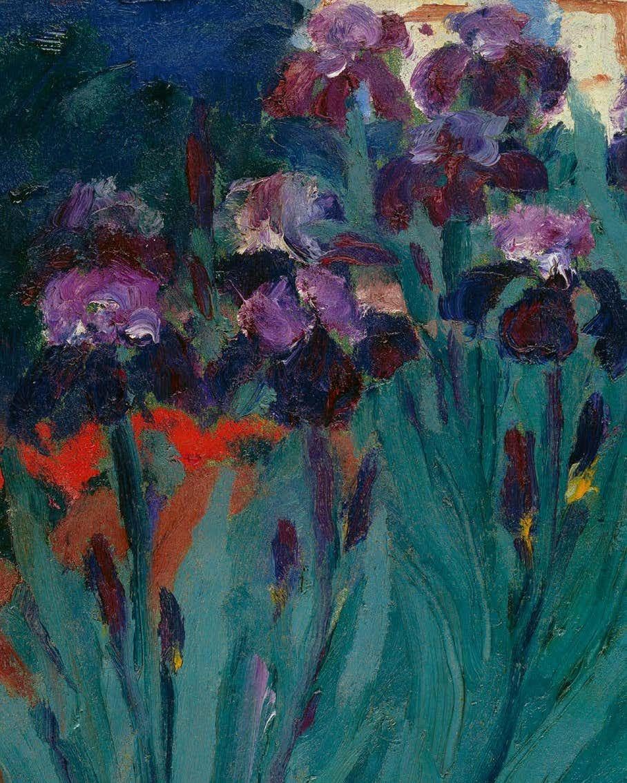 Emil Noldes Malweise: "Eine Farbe verlangt die andere"