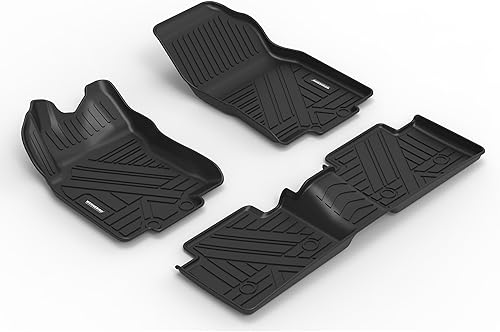 Miniatura 3 de WENNEBIRD Alfombrillas de TPE prémium para Nissan Rogue 2021-2024, para todo tipo de clima, antideslizantes, impermeables, accesorios para el