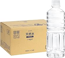 by Amazon 天然水 岐阜・養老 ラベルレス 550ml ×24本 (Happy Belly)