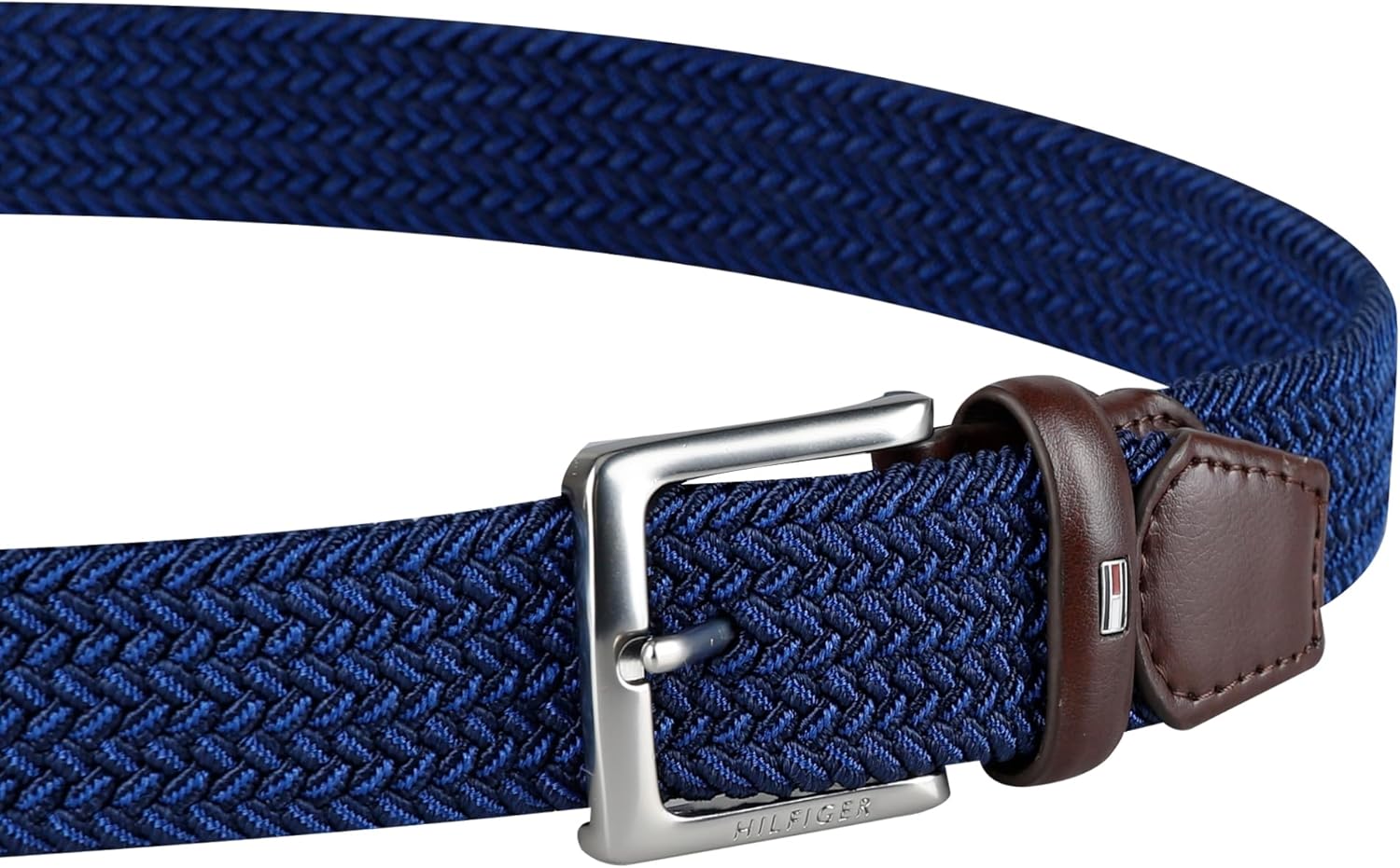 Tommy Hilfiger Men's Fully Adjustable Fabric Web Casual Belt - Image 3