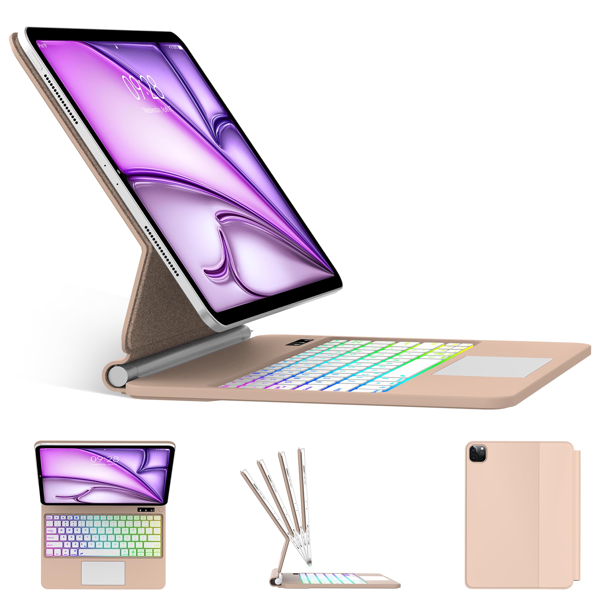 Amazon.com: Magic Keyboard Case for iPad Air 11 inch (M3 2025, M2