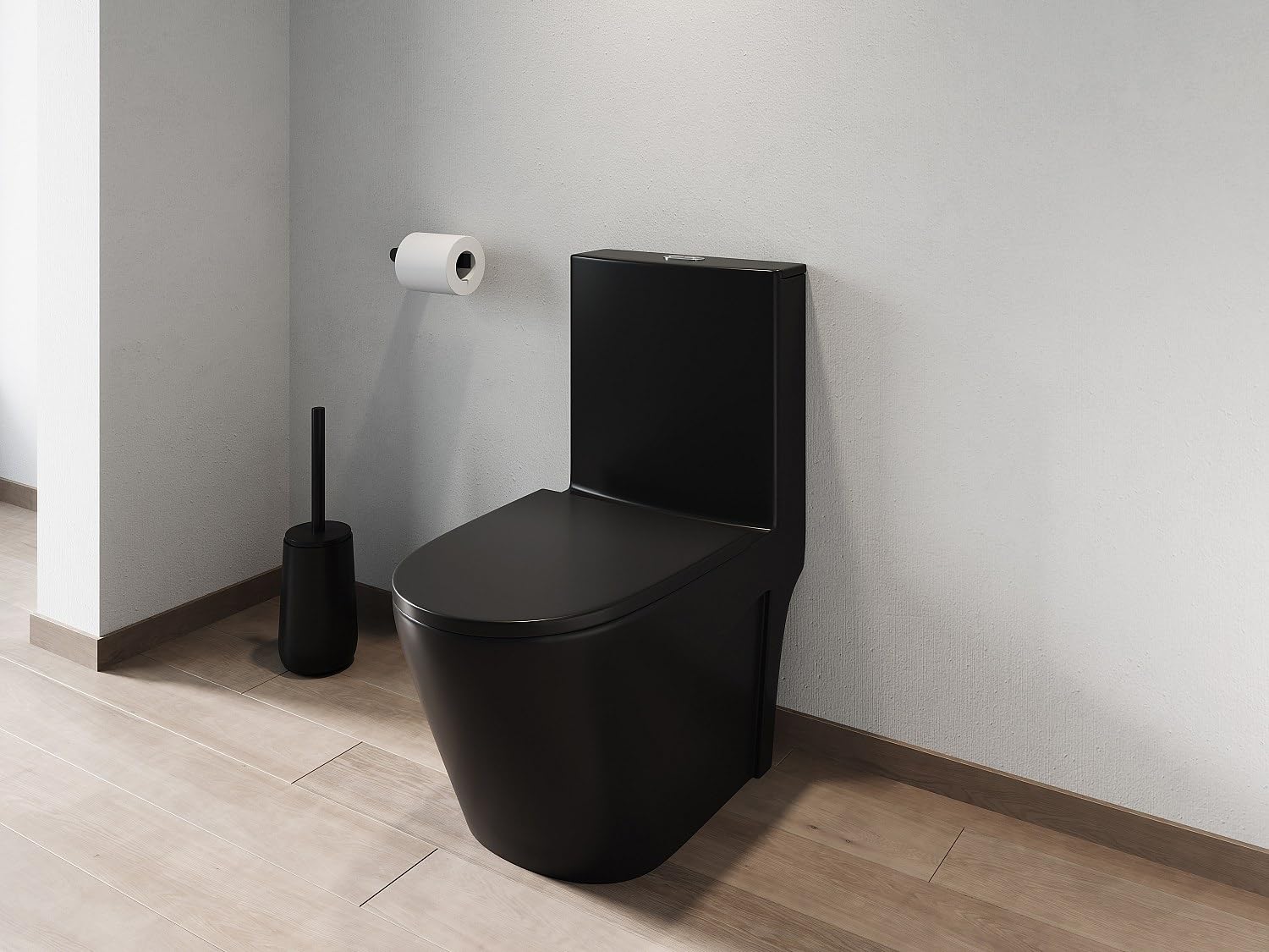 Venta-unica - WC negro mate de cer·mica - NAGILAM