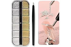 3D Metal Nail Art Charms Nail Rivets Studs