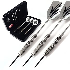 CUESOUL 30/28/26 Grams Tungsten Steel Tip Darts Set 95% Tungsten