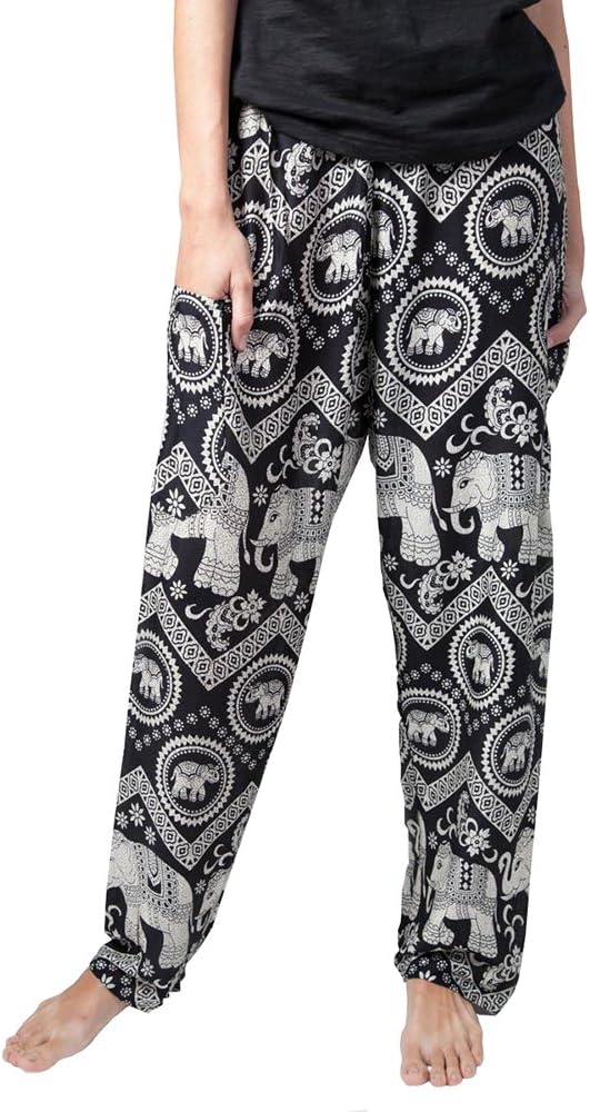 The Elephant Pants Black Diamond Loungers